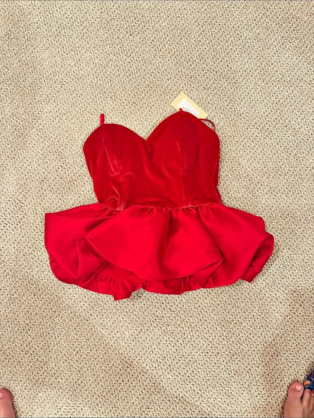 Hutch Castan Top Red XS